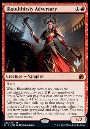 Bloodthirsty Adversary (Promo Pack) [Innistrad: Midnight Hunt Promos] - La Boîte Mystère ( The Mystery Box)