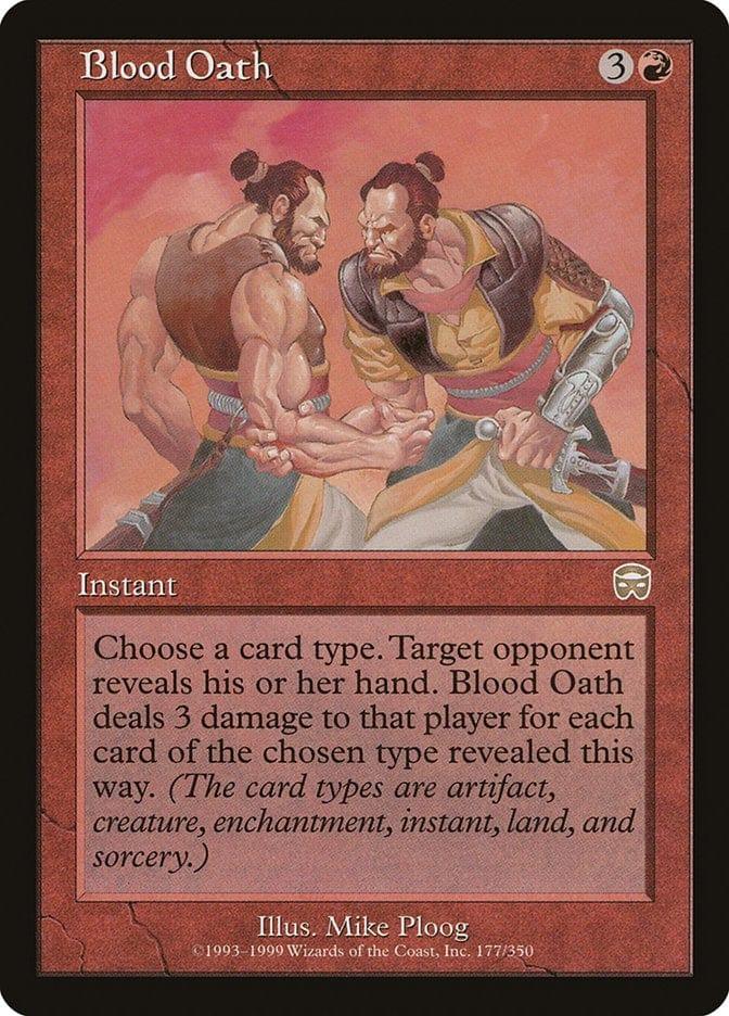 Blood Oath [Mercadian Masques] - La Boîte Mystère ( The Mystery Box)
