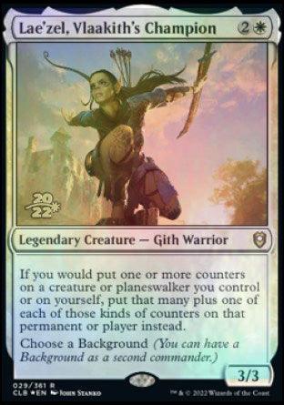 Lae'zel, Vlaakith's Champion [Commander Legends: Battle for Baldur's Gate Prerelease Promos] - La Boîte Mystère ( The Mystery Box)