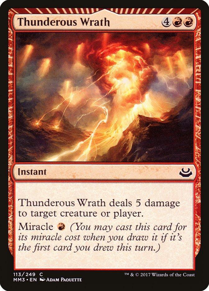 Thunderous Wrath [Modern Masters 2017] - La Boîte Mystère ( The Mystery Box)