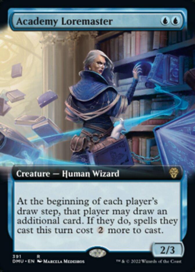 Academy Loremaster (Extended Art) [Dominaria United] - La Boîte Mystère ( The Mystery Box)