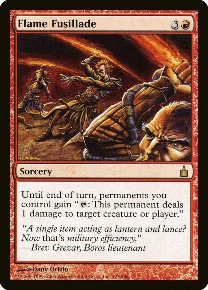 Flame Fusillade [Ravnica: City of Guilds] - La Boîte Mystère ( The Mystery Box)