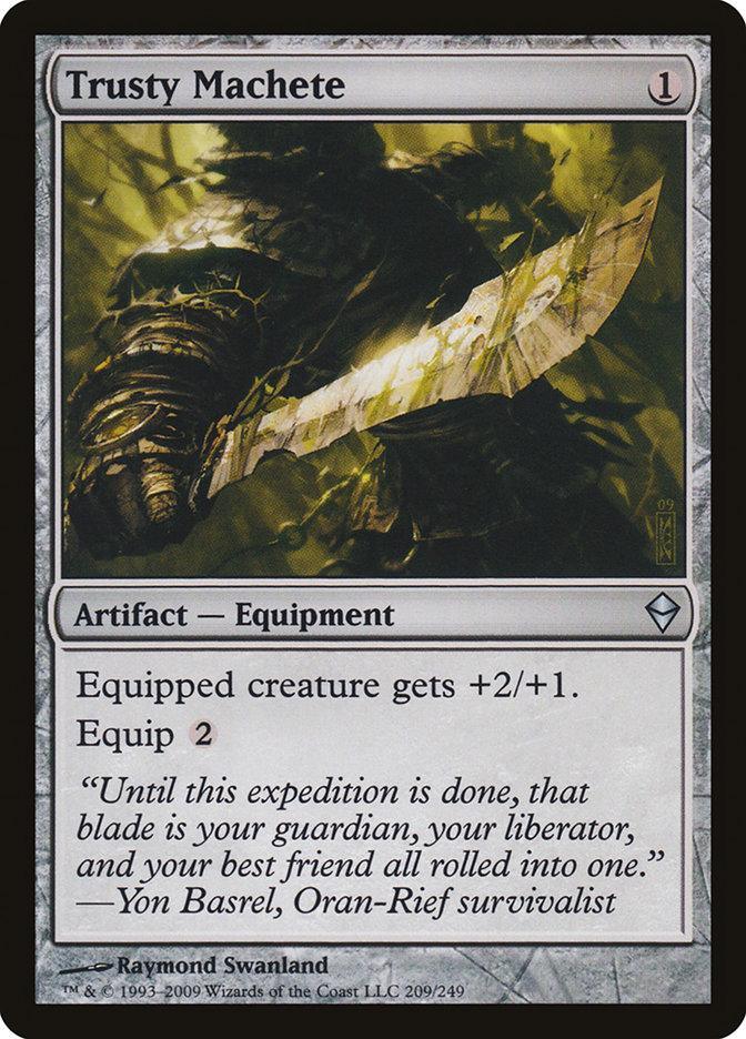 Trusty Machete [Zendikar] - La Boîte Mystère ( The Mystery Box)