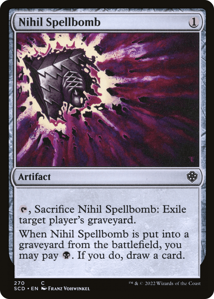Nihil Spellbomb [Starter Commander Decks] - La Boîte Mystère ( The Mystery Box)
