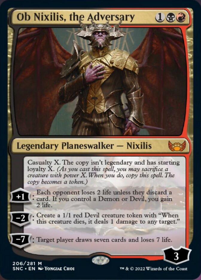 Ob Nixilis, the Adversary [Streets of New Capenna] - La Boîte Mystère ( The Mystery Box)