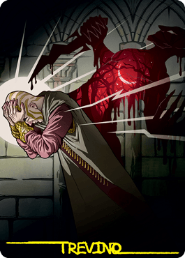 Agonizing Remorse Art Card (Gold-Stamped Signature) [Strixhaven: School of Mages Art Series] - La Boîte Mystère ( The Mystery Box)