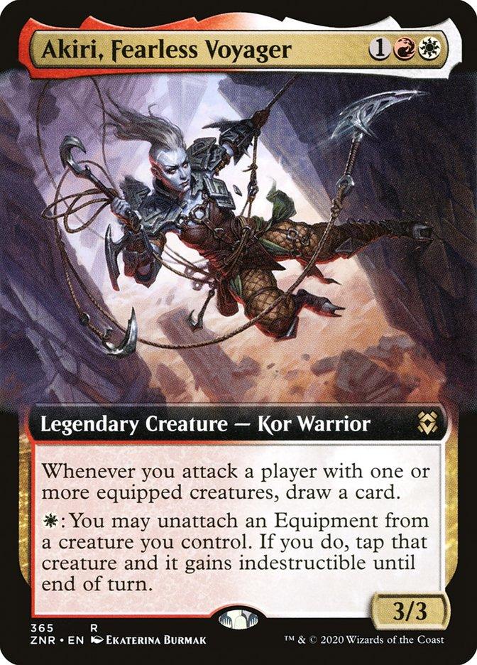 Akiri, Fearless Voyager (Extended) [Zendikar Rising Extended Art] - La Boîte Mystère ( The Mystery Box)