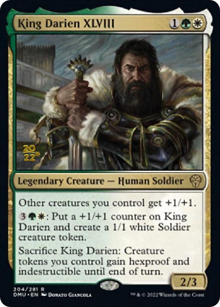 King Darien XLVIII [Dominaria United Prerelease Promos] - La Boîte Mystère ( The Mystery Box)