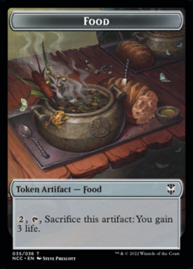 Food // Citizen Double-sided Token [Streets of New Capenna Commander Tokens] - La Boîte Mystère ( The Mystery Box)