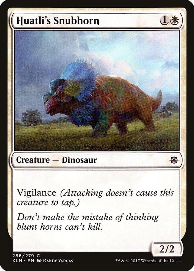 Huatli's Snubhorn [Ixalan] - La Boîte Mystère ( The Mystery Box)
