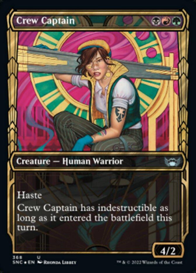 Crew Captain (Showcase Golden Age Gilded Foil) [Streets of New Capenna] - La Boîte Mystère ( The Mystery Box)