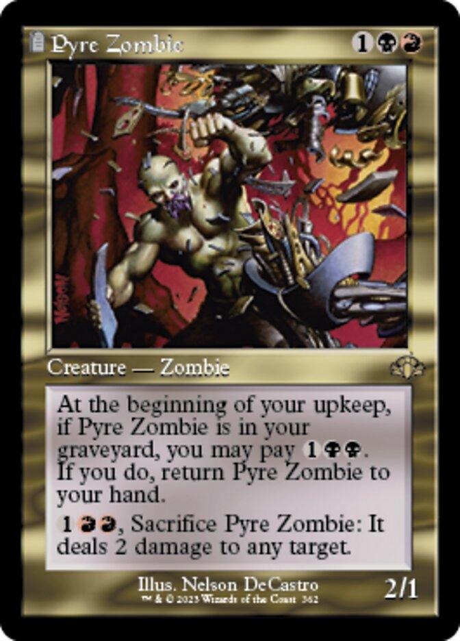 Pyre Zombie (Retro) [Dominaria Remastered] - La Boîte Mystère ( The Mystery Box)
