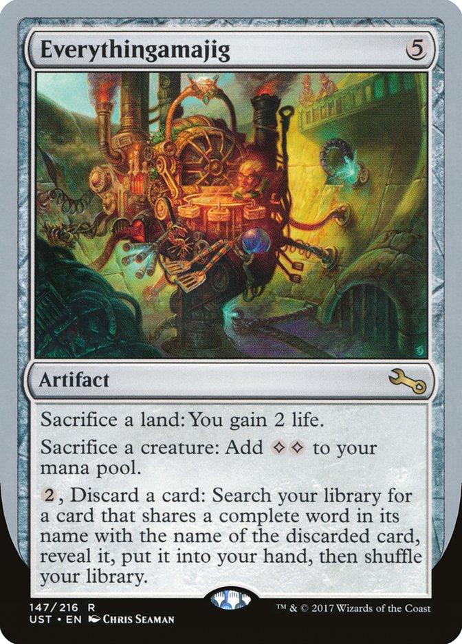 Everythingamajig ("Sacrifice a Land") [Unstable] - La Boîte Mystère ( The Mystery Box)