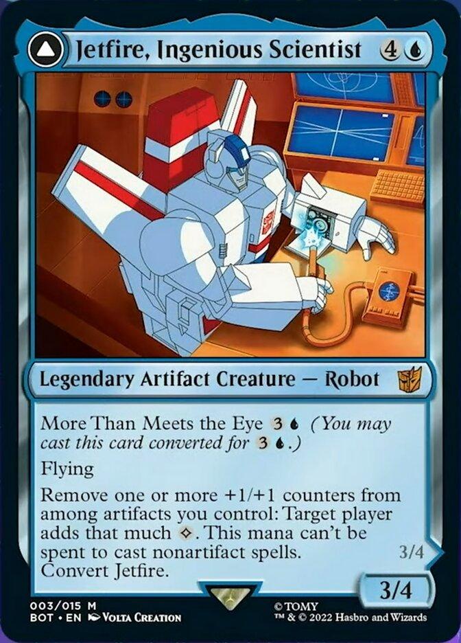 Jetfire, Ingenious Scientist // Jetfire, Air Guardian [Universes Beyond: Transformers] - La Boîte Mystère ( The Mystery Box)