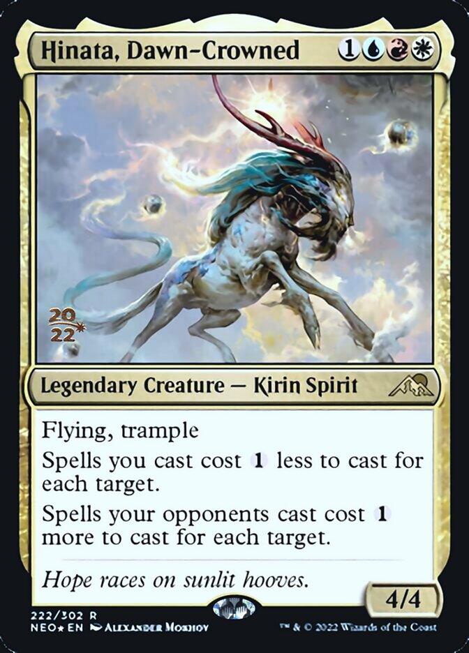 Hinata, Dawn-Crowned [Kamigawa: Neon Dynasty Prerelease Promos] - La Boîte Mystère ( The Mystery Box)