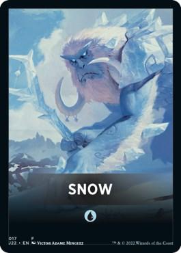 Snow Theme Card [Jumpstart 2022 Front Cards] - La Boîte Mystère ( The Mystery Box)