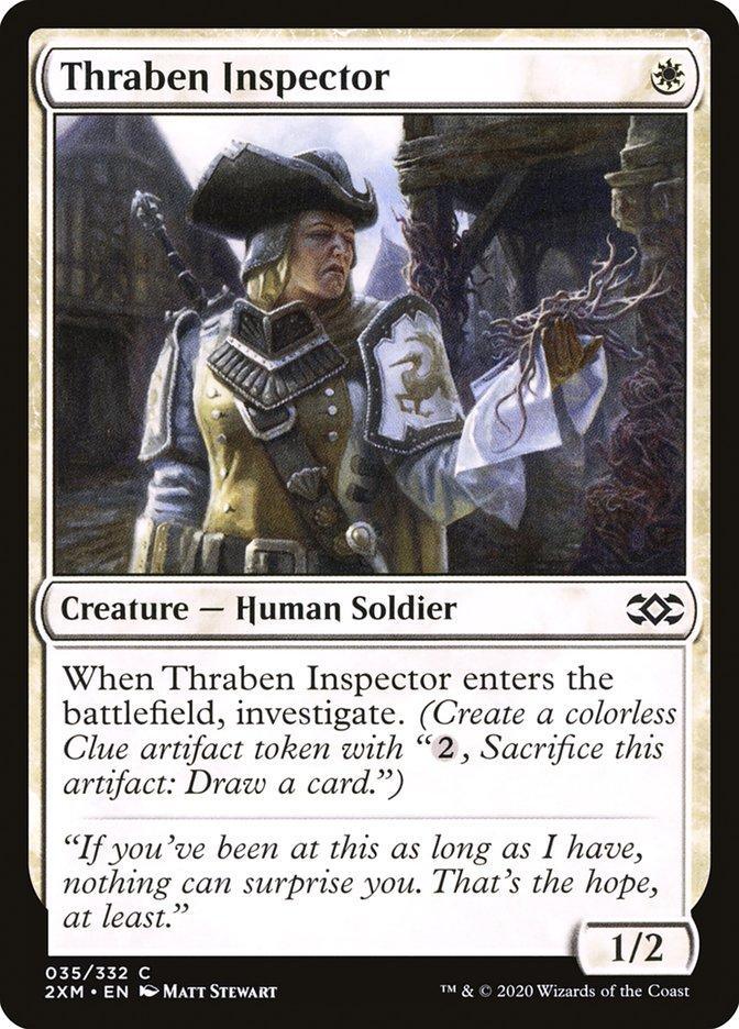 Thraben Inspector [Double Masters] - La Boîte Mystère ( The Mystery Box)