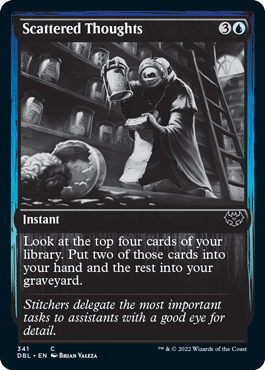 Scattered Thoughts [Innistrad: Double Feature] - La Boîte Mystère ( The Mystery Box)