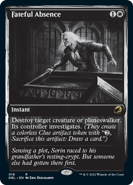 Fateful Absence [Innistrad: Double Feature] - La Boîte Mystère ( The Mystery Box)