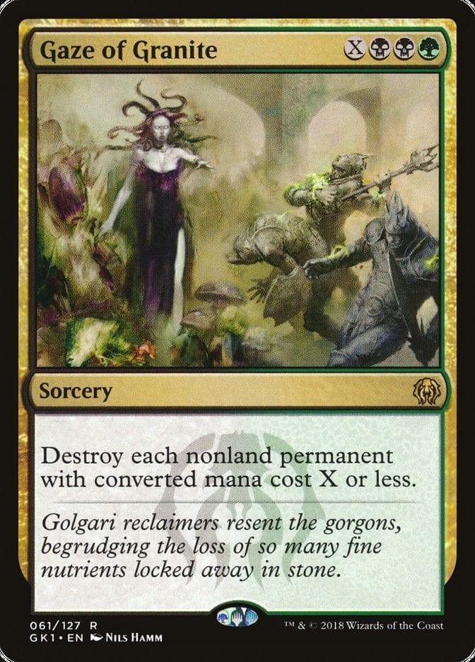 Gaze of Granite [Guilds of Ravnica Guild Kit] - La Boîte Mystère ( The Mystery Box)