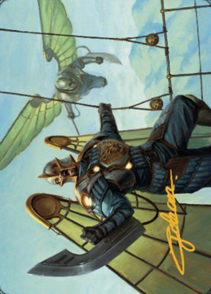 Air Marshal Art Card (Gold-Stamped Signature) [The Brothers' War Art Series] - La Boîte Mystère ( The Mystery Box)