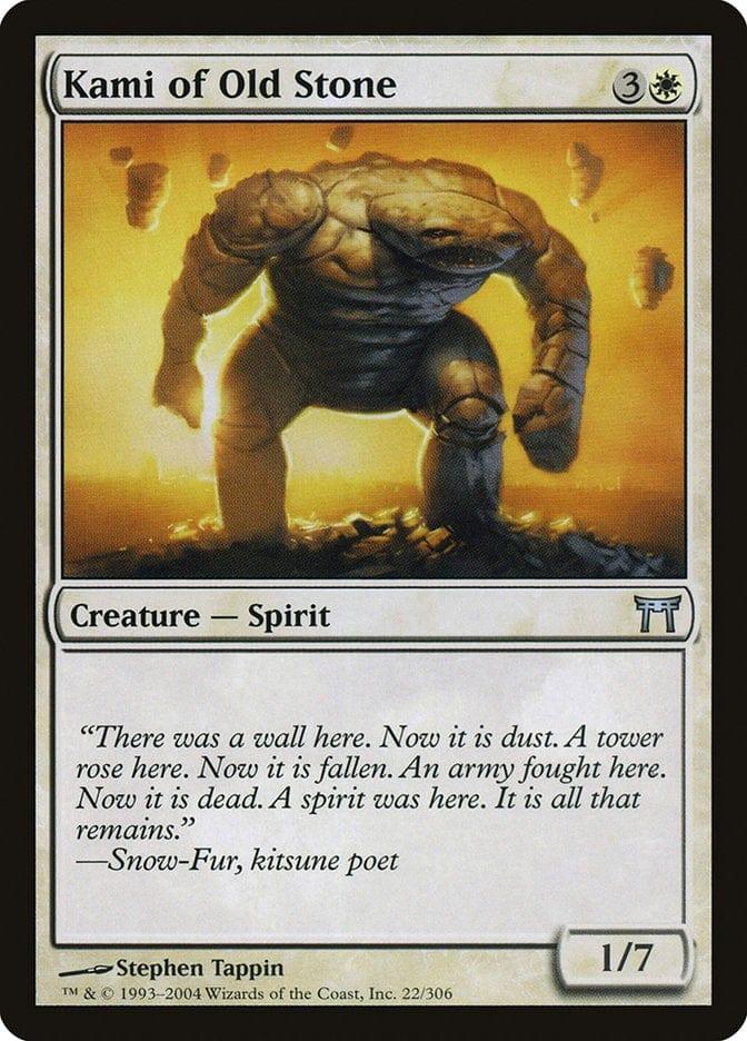 Kami of Old Stone [Champions of Kamigawa] - La Boîte Mystère ( The Mystery Box)
