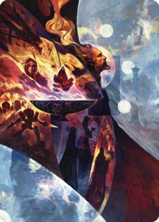 Urza's Command Art Card [The Brothers' War Art Series] - La Boîte Mystère ( The Mystery Box)