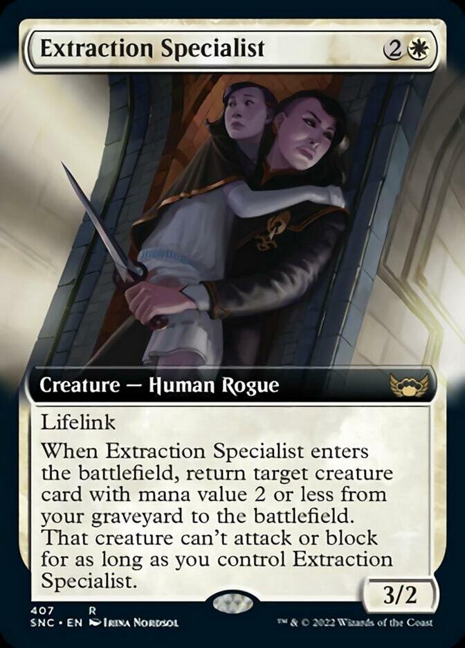 Extraction Specialist (Extended Art) [Streets of New Capenna] - La Boîte Mystère ( The Mystery Box)