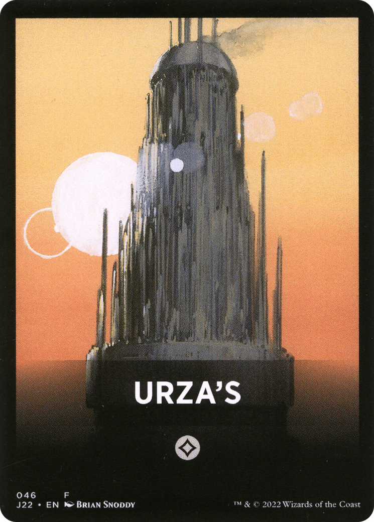 Urza's Theme Card [Jumpstart 2022 Front Cards] - La Boîte Mystère ( The Mystery Box)