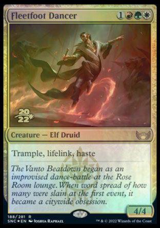 Fleetfoot Dancer [Streets of New Capenna Prerelease Promos] - La Boîte Mystère ( The Mystery Box)