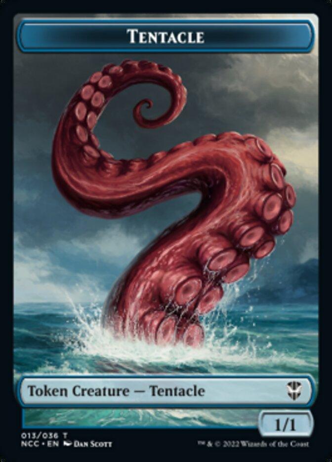 Tentacle // Clue Double-sided Token [Streets of New Capenna Commander Tokens] - La Boîte Mystère ( The Mystery Box)
