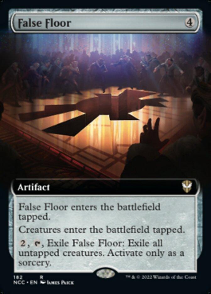False Floor (Extended Art) [Streets of New Capenna Commander] - La Boîte Mystère ( The Mystery Box)