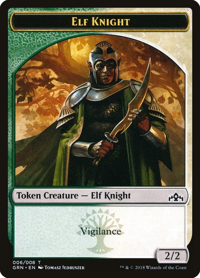 Elf Knight [Guilds of Ravnica Tokens] - La Boîte Mystère ( The Mystery Box)