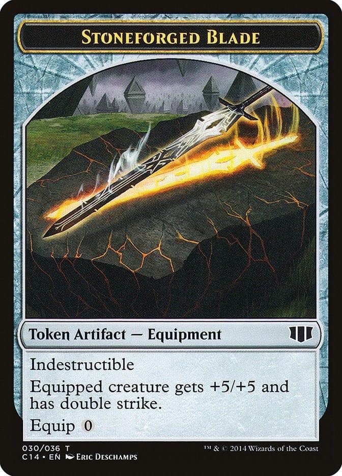 Stoneforged Blade // Germ Double-sided Token [Commander 2014 Tokens] - La Boîte Mystère ( The Mystery Box)