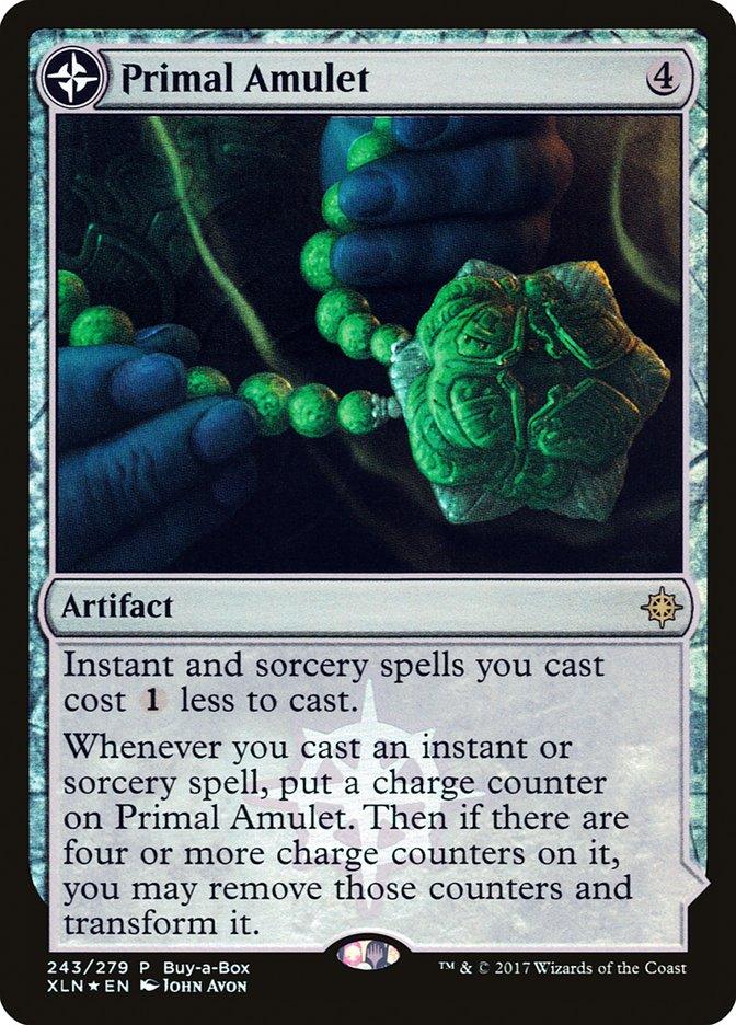 Primal Amulet // Primal Wellspring (Buy-A-Box) [Ixalan Treasure Chest] - La Boîte Mystère ( The Mystery Box)