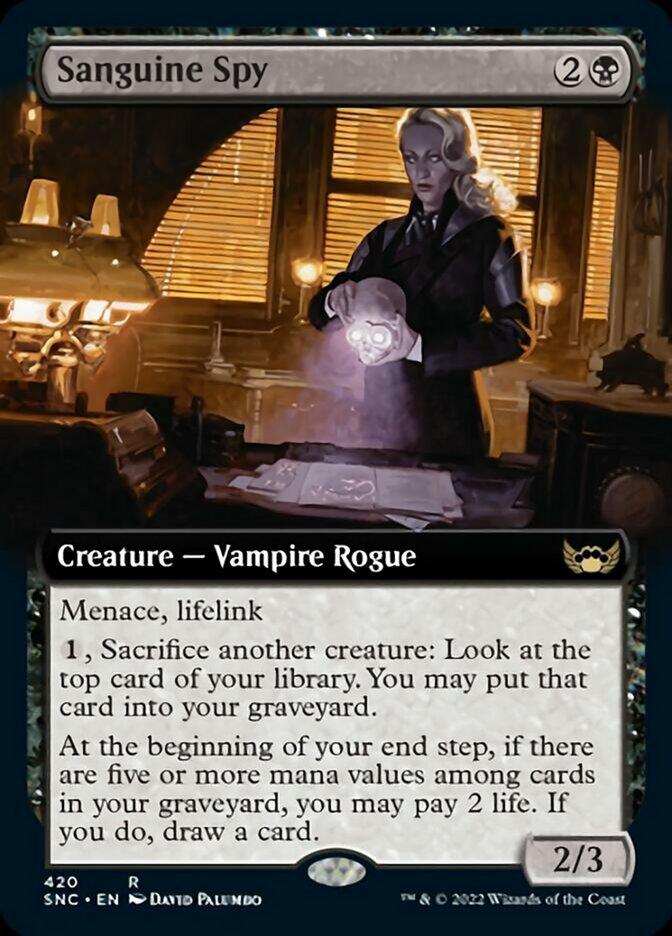 Sanguine Spy (Extended Art) [Streets of New Capenna] - La Boîte Mystère ( The Mystery Box)