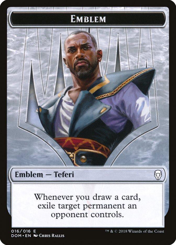 Teferi, Hero of Dominaria Emblem [Dominaria Tokens] - La Boîte Mystère ( The Mystery Box)