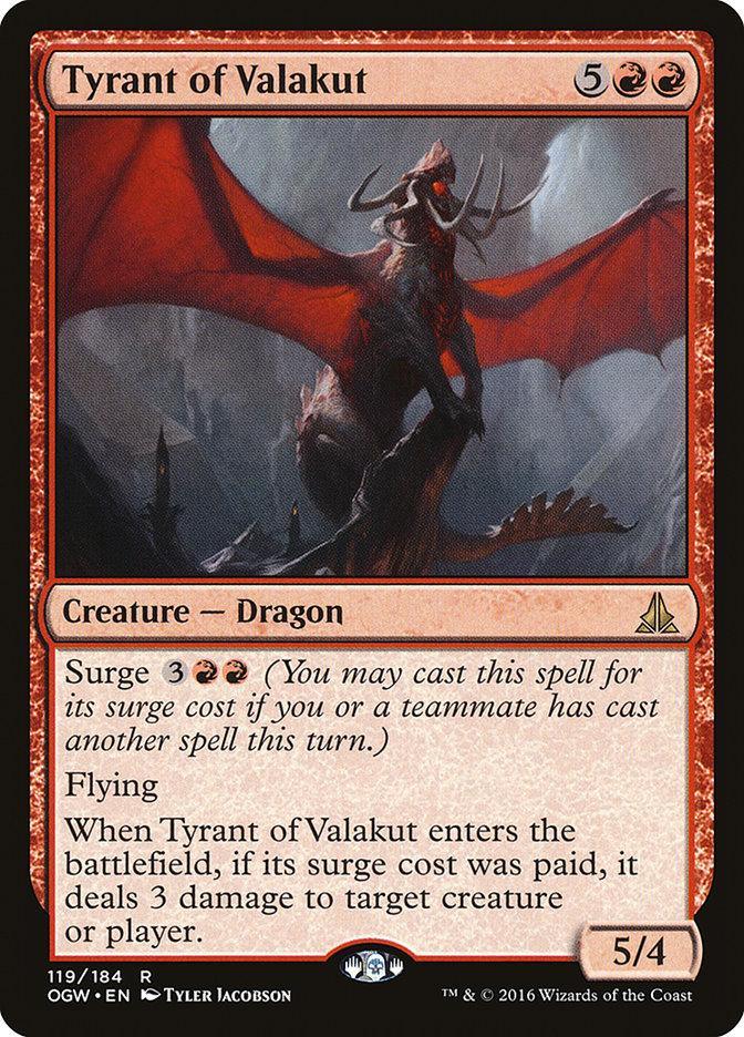 Tyrant of Valakut [Oath of the Gatewatch] - La Boîte Mystère ( The Mystery Box)