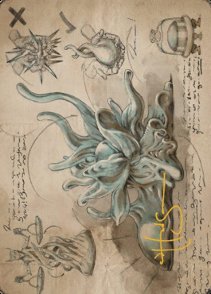 Sculpting Steel Art Card (Gold-Stamped Signature) [The Brothers' War Art Series] - La Boîte Mystère ( The Mystery Box)