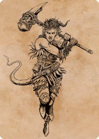 Karlach, Fury of Avernus Art Card (54) [Commander Legends: Battle for Baldur's Gate Art Series] - La Boîte Mystère ( The Mystery Box)