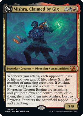 Mishra, Claimed by Gix [The Brothers' War] - La Boîte Mystère ( The Mystery Box)