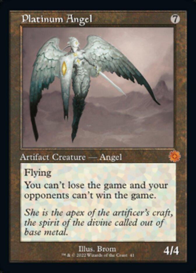 Platinum Angel (Retro) [The Brothers' War Retro Artifacts] - La Boîte Mystère ( The Mystery Box)