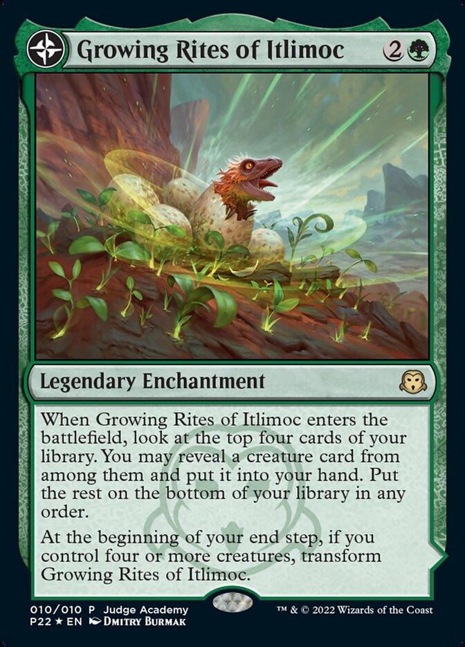 Growing Rites of Itlimoc // Itlimoc, Cradle of the Sun [Judge Gift Cards 2022] - La Boîte Mystère ( The Mystery Box)
