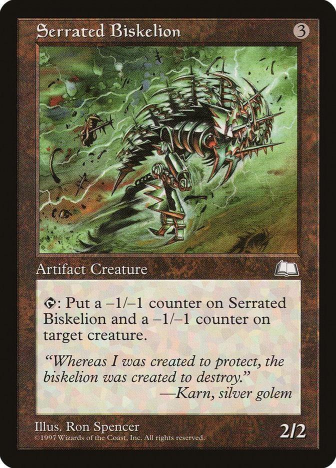 Serrated Biskelion [Weatherlight] - La Boîte Mystère ( The Mystery Box)