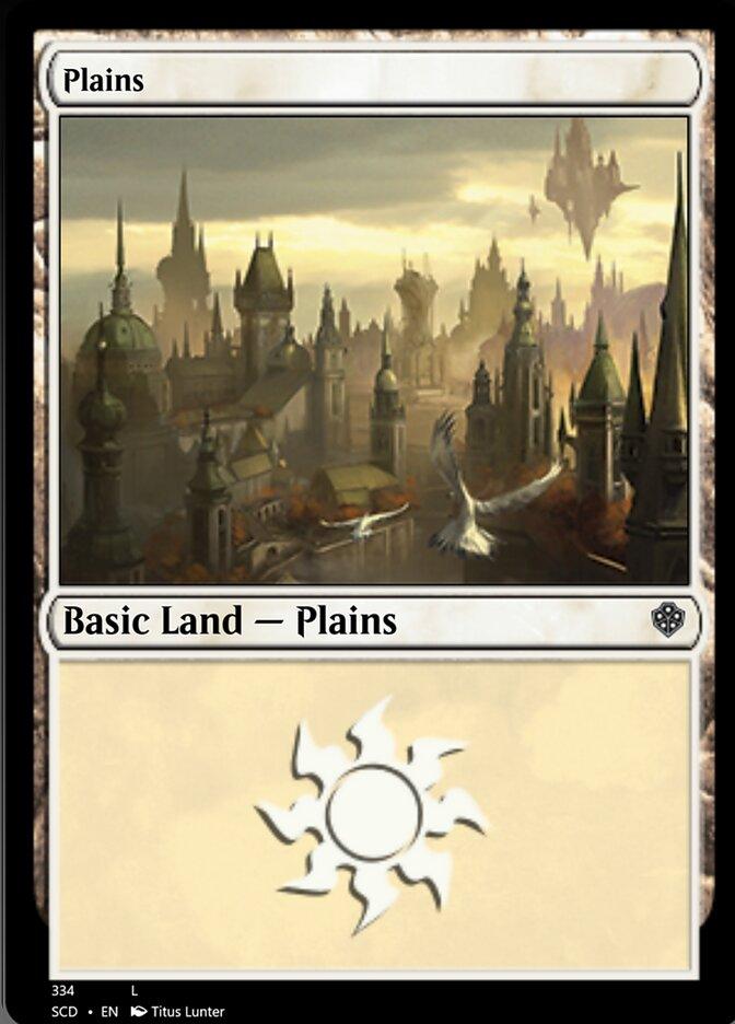 Plains (334) [Starter Commander Decks] - La Boîte Mystère ( The Mystery Box)