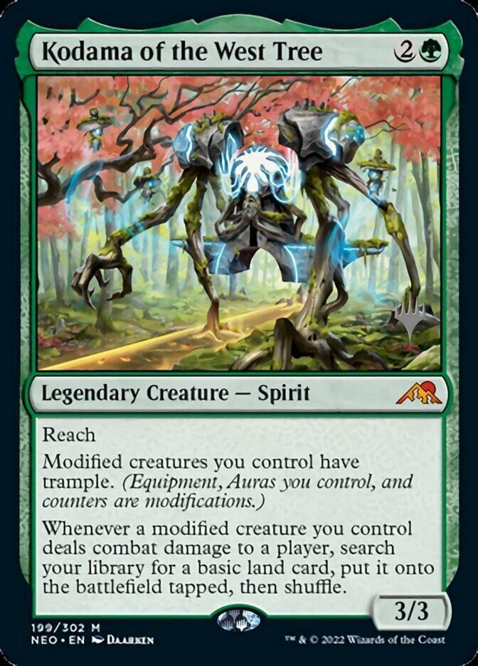 Kodama of the West Tree (Promo Pack) [Kamigawa: Neon Dynasty Promos] - La Boîte Mystère ( The Mystery Box)