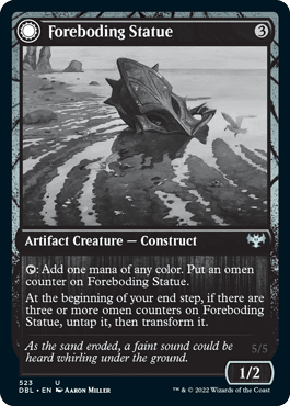Foreboding Statue // Forsaken Thresher [Innistrad: Double Feature] - La Boîte Mystère ( The Mystery Box)