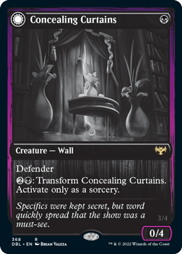 Concealing Curtains // Revealing Eye [Innistrad: Double Feature] - La Boîte Mystère ( The Mystery Box)