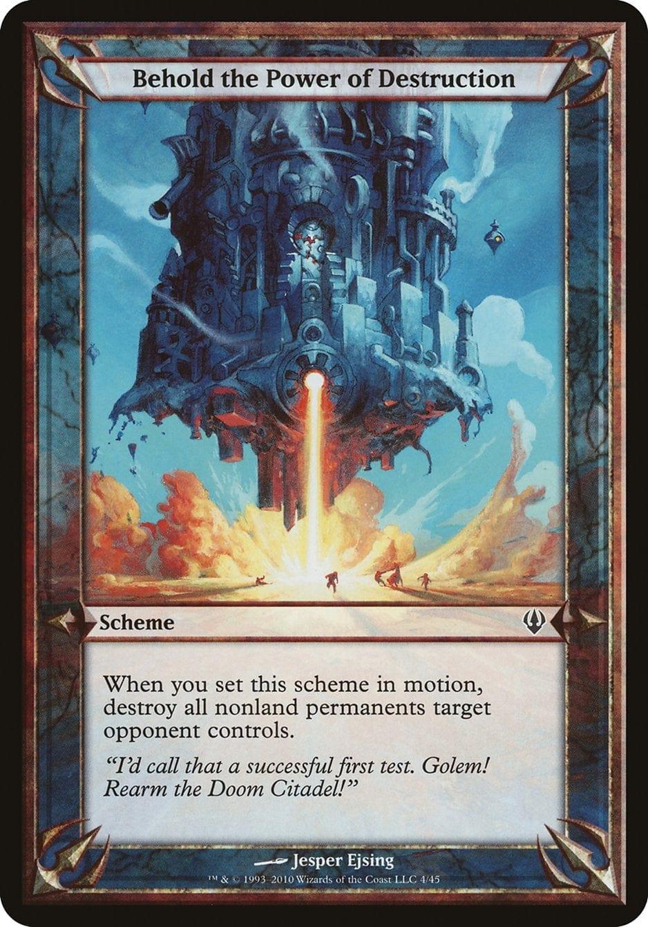Behold the Power of Destruction (Schemes) [Archenemy Schemes] - La Boîte Mystère ( The Mystery Box)