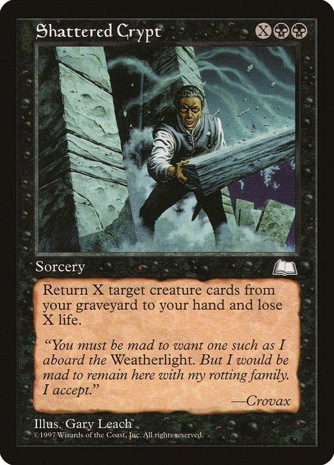 Shattered Crypt [Weatherlight] - La Boîte Mystère ( The Mystery Box)
